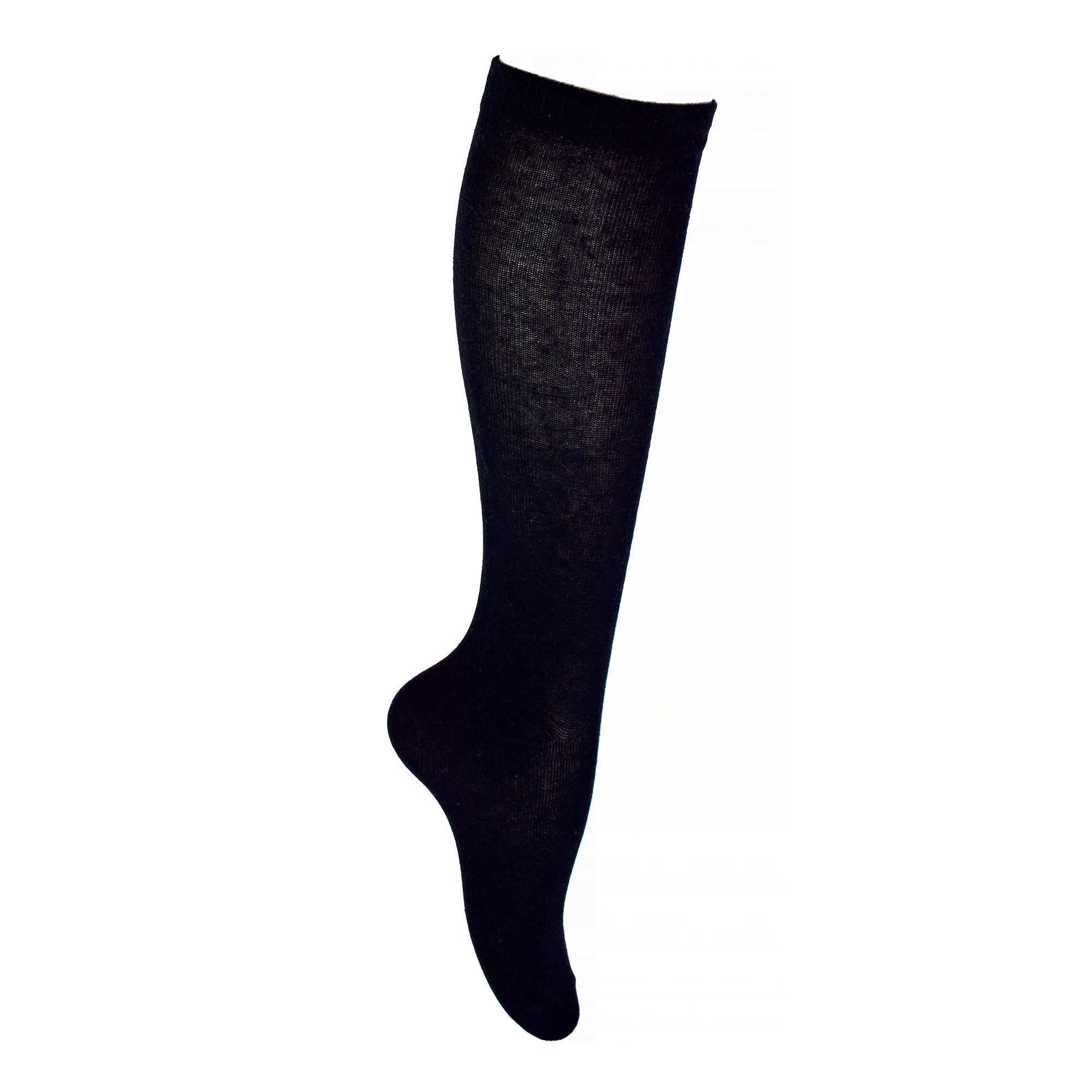 Sock Snob 12 Pack Girls Long Knee High Soft Cotton School Socks