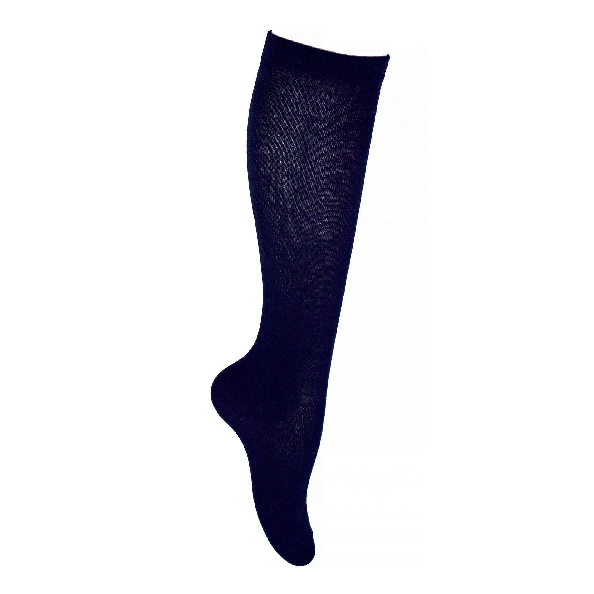Sock Snob 12 Pack Girls Long Knee High Soft Cotton School Socks