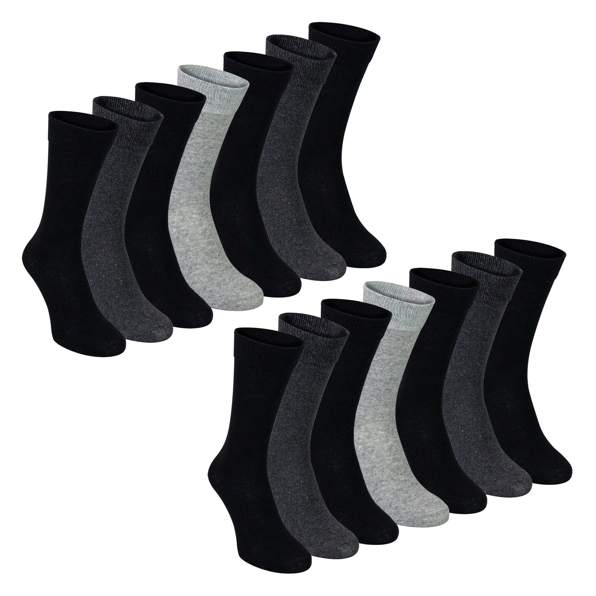 Sock Snob 7 Pack Mens Classic Suit Socks