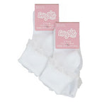 Sock Snob 6 Pack Baby Girl Soft Cotton Rich Frilly Lace Socks (3 Sizes)