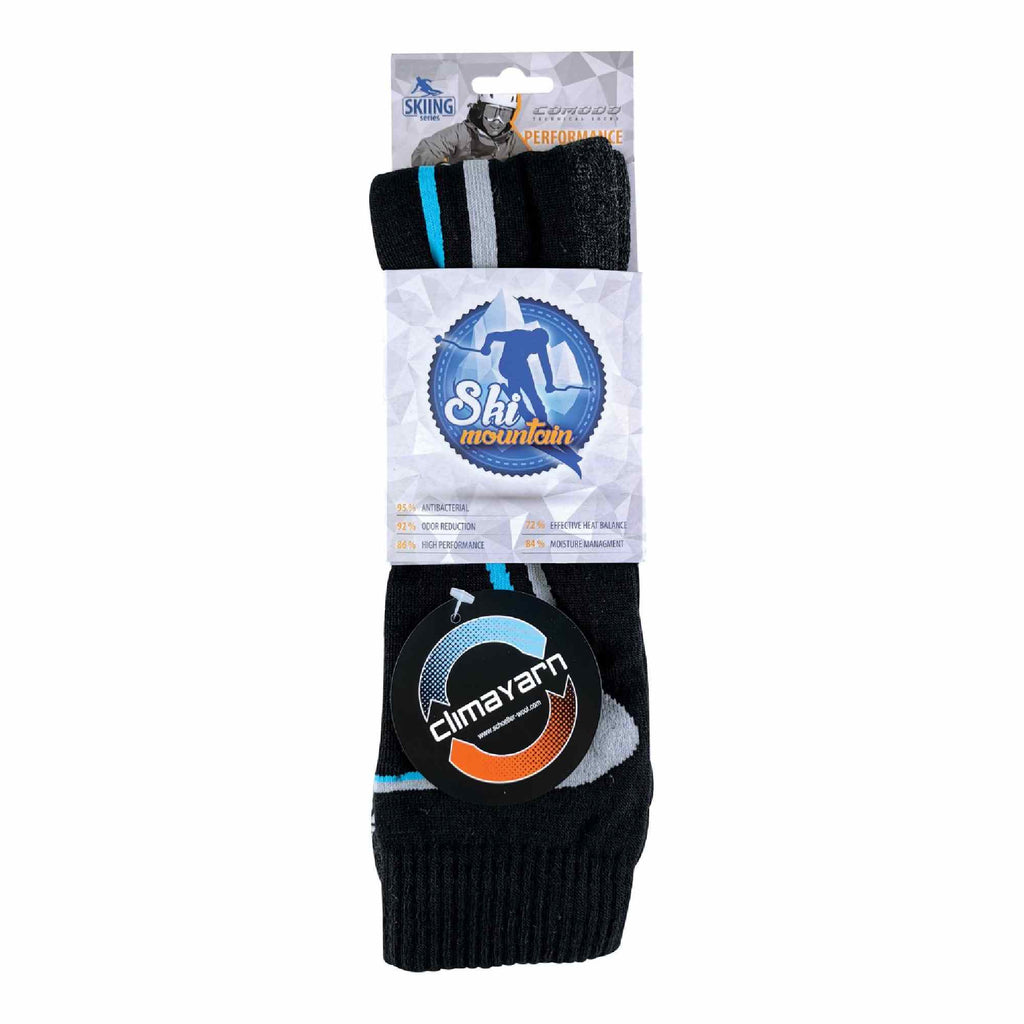 Comodo 1 Pack Snow Sports Climacontrol Merino Wool Ski Socks