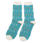 Sock Snob 1 Pack Womens Novelty Music Patterned Bamboo Socks