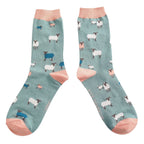 Sock Snob 1 Pack Womens Novelty Duck Egg Sheep Bamboo Socks