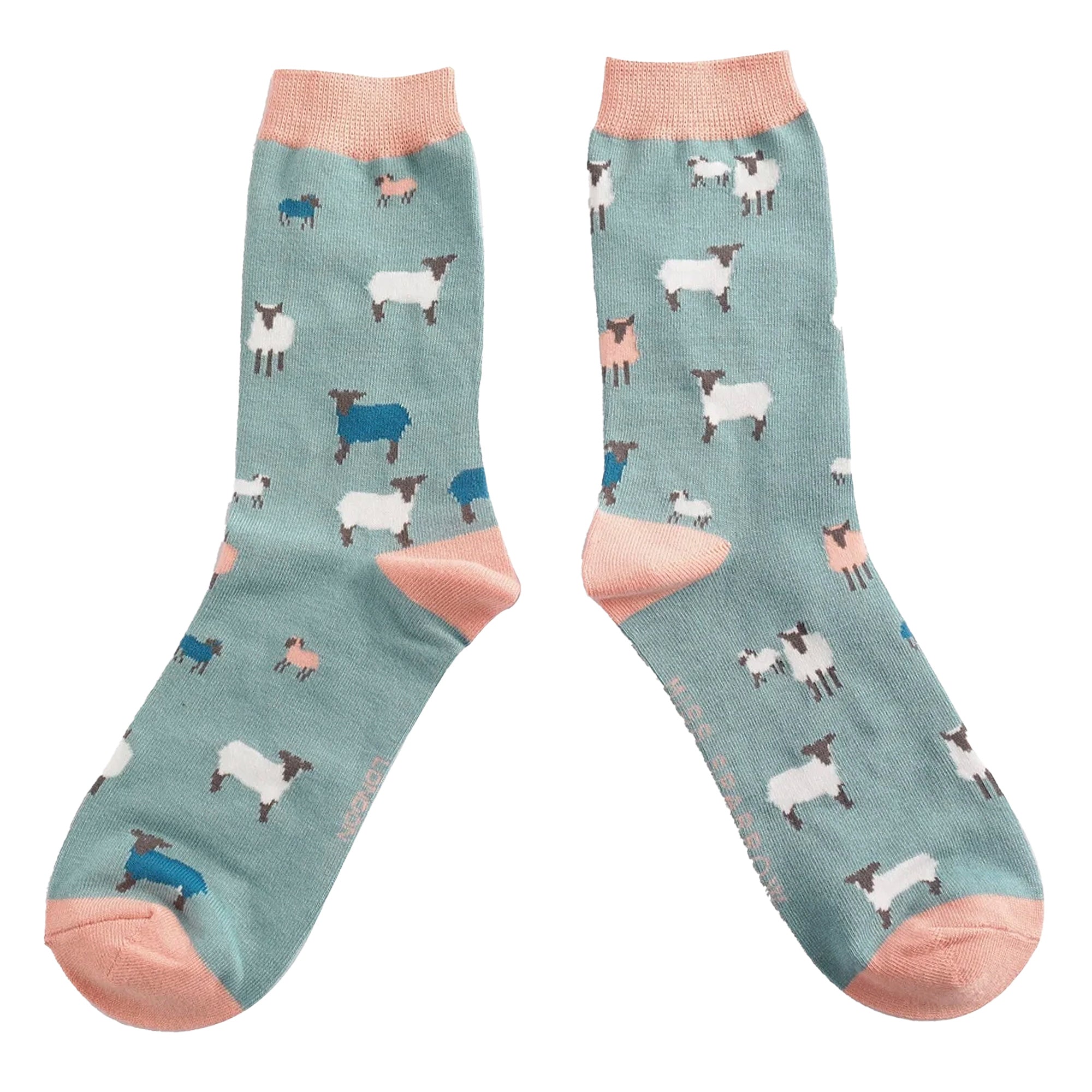 Sock Snob 1 Pack Womens Novelty Duck Egg Sheep Bamboo Socks
