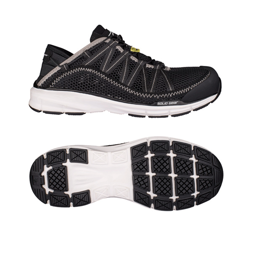 Solid Gear BY Snickers Cloud S1 SG80110 SRC Work Shoe Safety Trainers Black