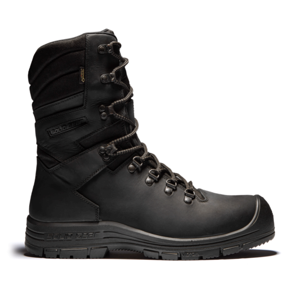 Solid Gear BY Snickers Delta GORE-TEX Work Combat Safety Boots SG75001 VIBRAM Sole Black