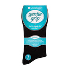 Gentle Grip 6 Pack Womens Non Elastic Soft Top Cotton Diabetic Socks