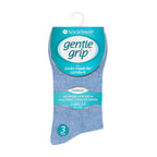 Gentle Grip 6 Pack Womens Non Elastic Soft Top Cotton Diabetic Socks