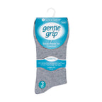 Gentle Grip 6 Pack Womens Non Elastic Soft Top Cotton Diabetic Socks