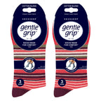 Sock Snob 6 Pack Womens Patterned Cotton Non Elastic Socks