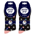 Sock Snob 6 Pack Womens Patterned Cotton Non Elastic Socks