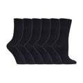 Sock Snob 6 Pack Womens Non Elastic Loose Top Bamboo Socks