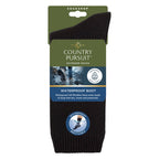 Country Pursuit Unisex Waterproof Outdoor Boot Socks - Durable Triple Layer Hiking Socks