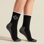 Country Pursuit Womens Heavy Duty Durable Cushioned Hiking Socks with Reinforced Heel and Toe
