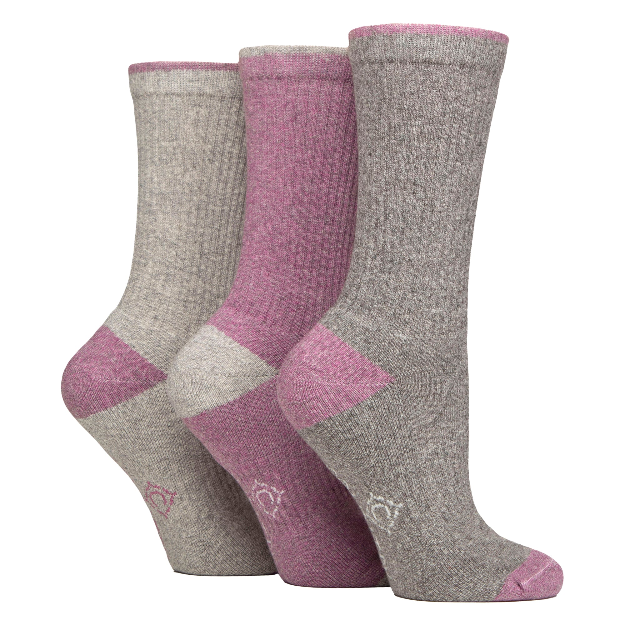 Country Pursuit 3 Pairs Womens Water Repellent Midweight Outdoor Socks for Hiking and Walking