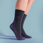 Country Pursuit Womens Wool Blend Cushioned Walker Socks for Hiking and Outdoor Comfort