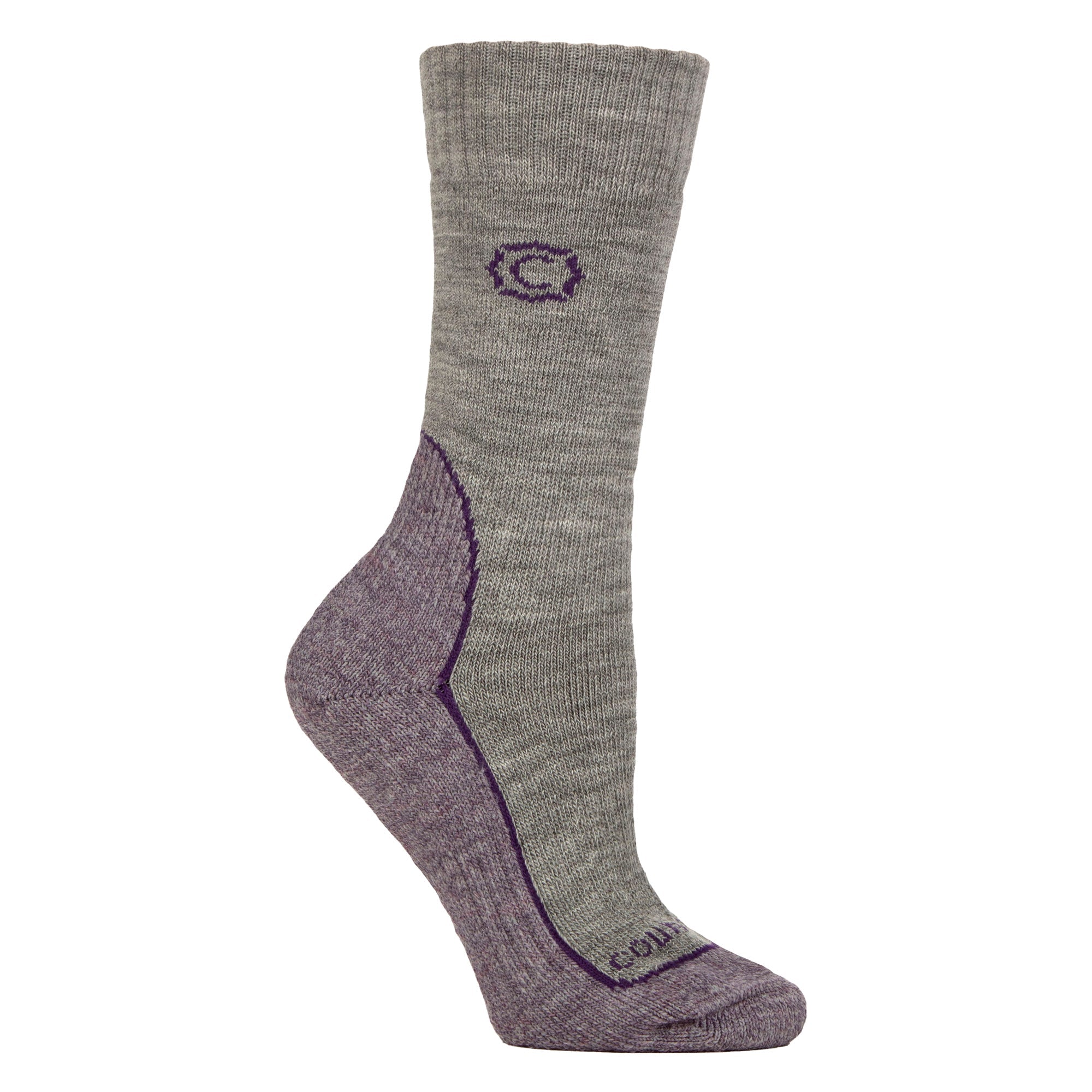 Country Pursuit Womens Wool Blend Cushioned Walker Socks for Hiking and Outdoor Comfort