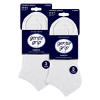 Gentle Grip 6 Pack Mens Diabetic Trainer Socks Loose Top Wide Ankle Socks