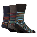 Sock Snob 6 Pack Mens Non Elastic Loose Top Patterned Socks