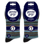 Sock Snob 6 Pack Mens Non Elastic Loose Top Patterned Socks