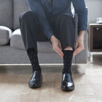 Gentle Grip 6 Pack Mens Loose Top Plain Coloured Cotton Socks