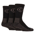 Country Pursuit Mens Heavy Duty Durable Cushioned Hiking Socks with Reinforced Heel and Toe