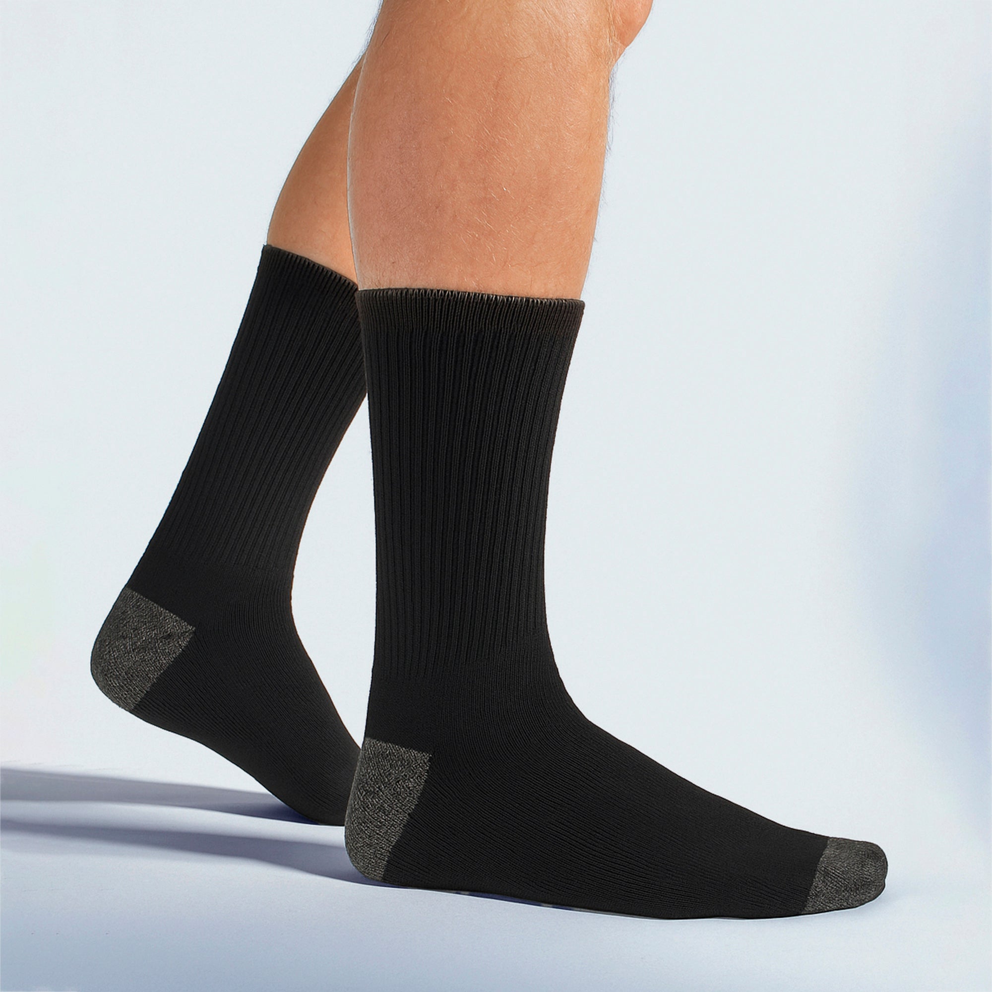 Sock Snob 6 Pairs Mens Water Repellent Midweight Outdoor Socks for Hiking and Walking