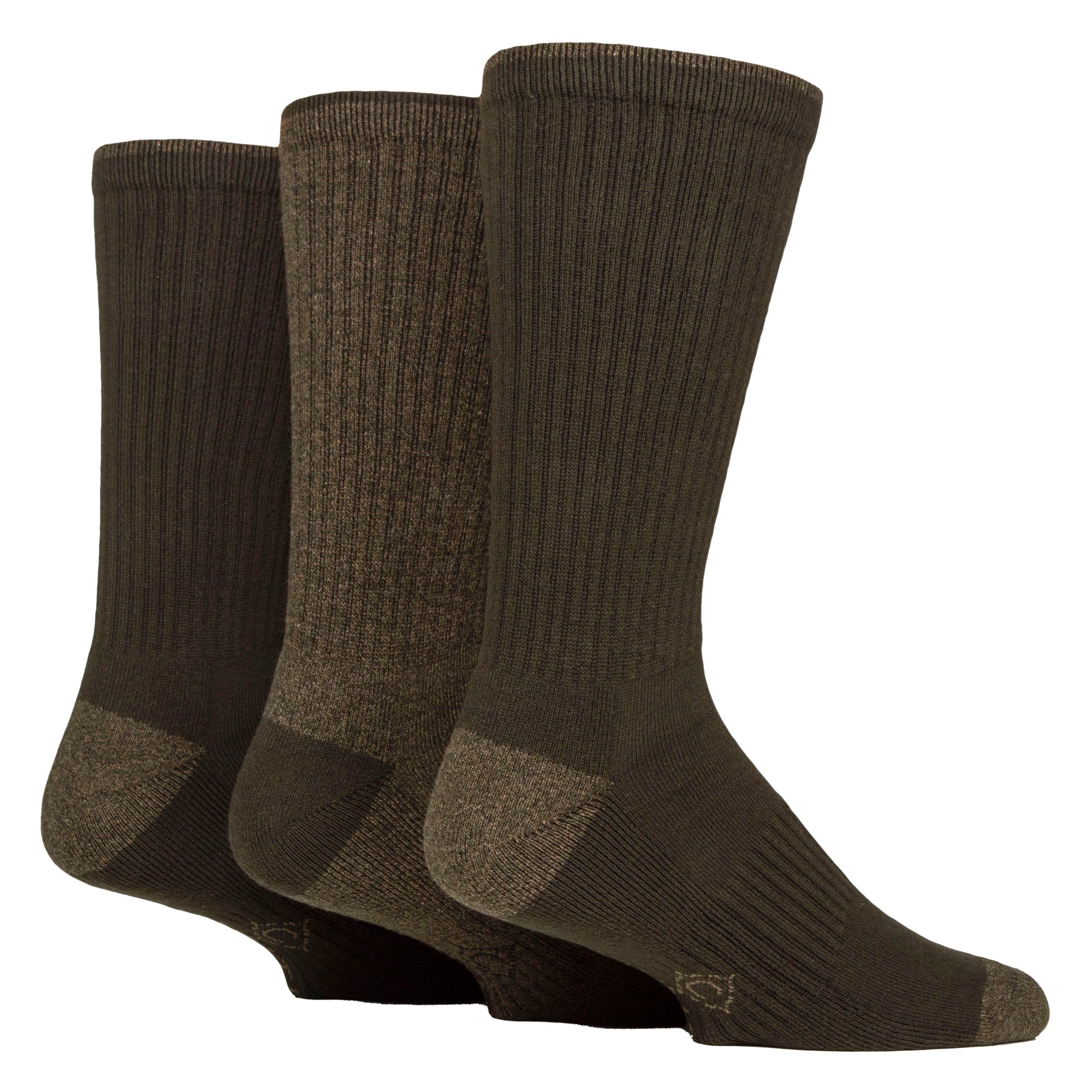 Country Pursuit 3 Pairs Mens Water Repellent Midweight Outdoor Socks for Hiking and Walking