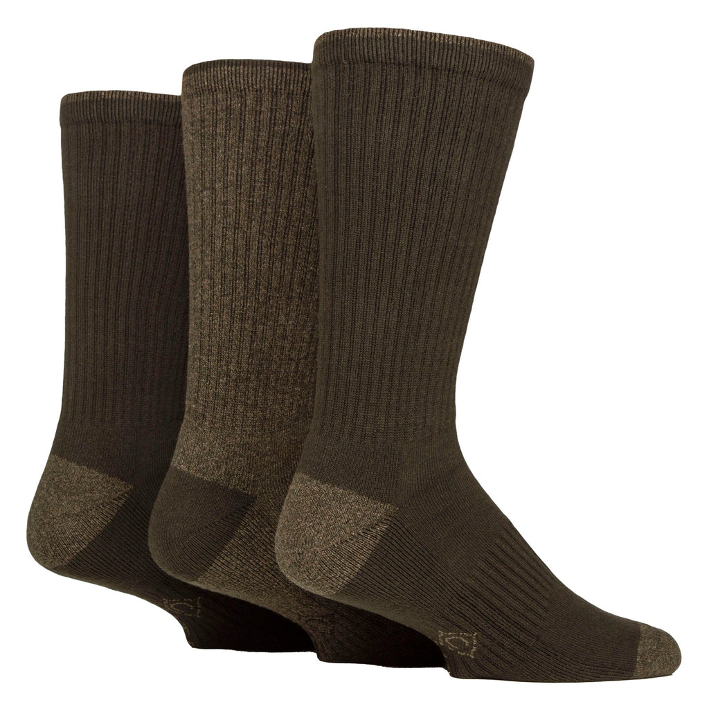 Sock Snob 6 Pairs Mens Water Repellent Midweight Outdoor Socks for Hiking and Walking