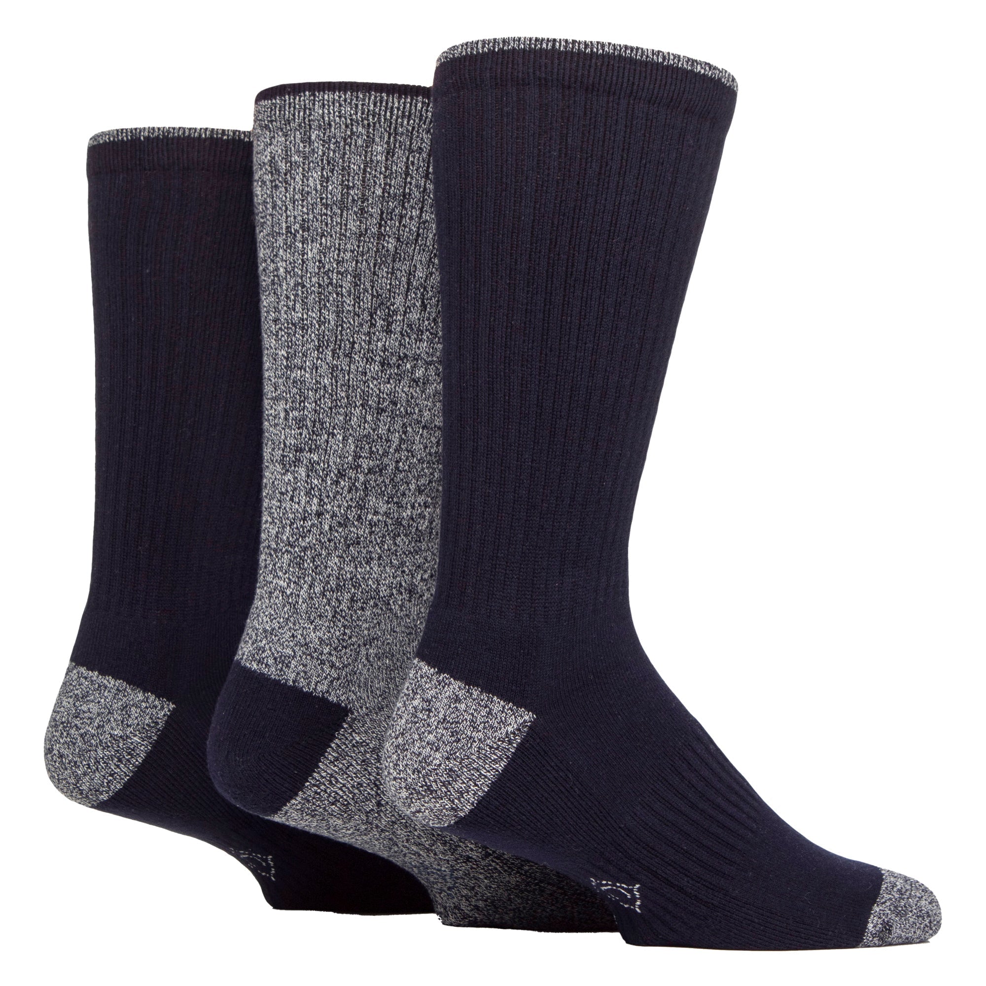 Country Pursuit 3 Pairs Mens Water Repellent Midweight Outdoor Socks for Hiking and Walking