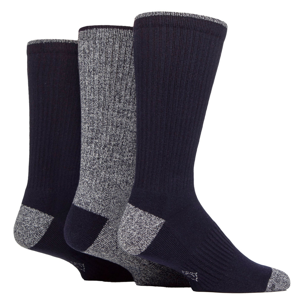 Sock Snob 6 Pairs Mens Water Repellent Midweight Outdoor Socks for Hiking and Walking