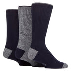 Sock Snob 6 Pairs Mens Water Repellent Midweight Outdoor Socks for Hiking and Walking