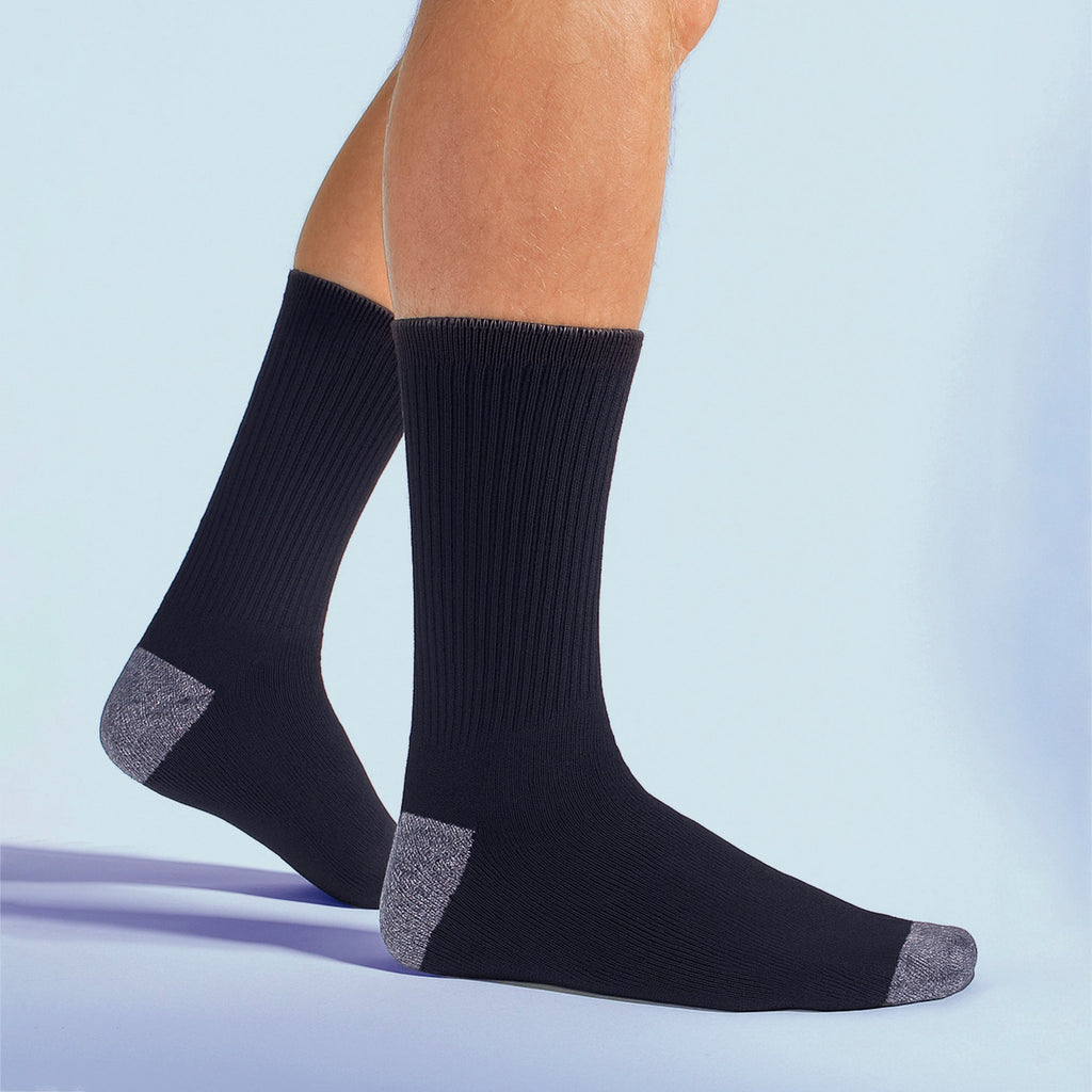 Sock Snob 6 Pairs Mens Water Repellent Midweight Outdoor Socks for Hiking and Walking