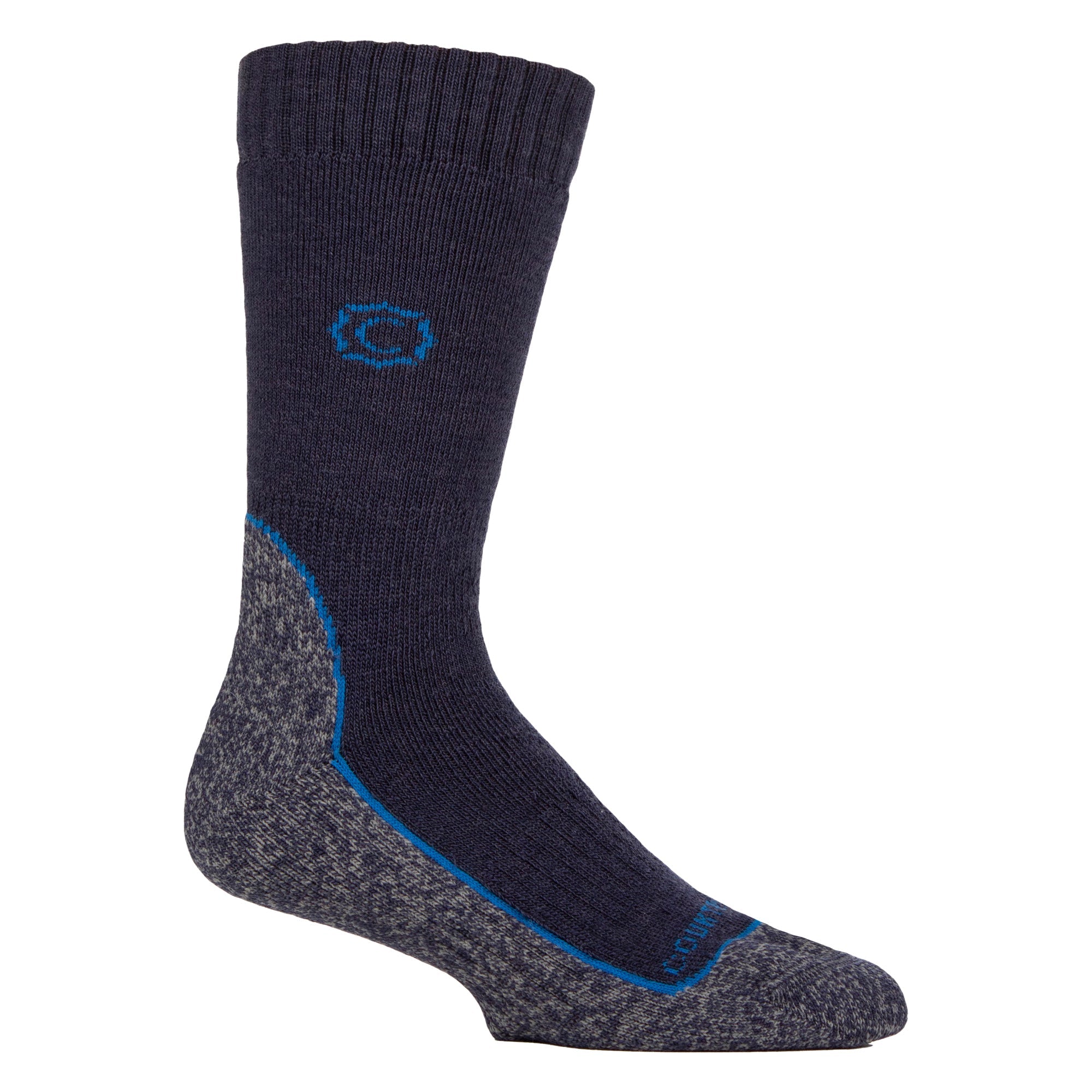Country Pursuit Mens Wool Blend Cushioned Walker Socks for Hiking and Outdoor Comfort