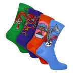 Sock Snob 4 Pairs Mens Novelty Japanese Style Cotton Socks