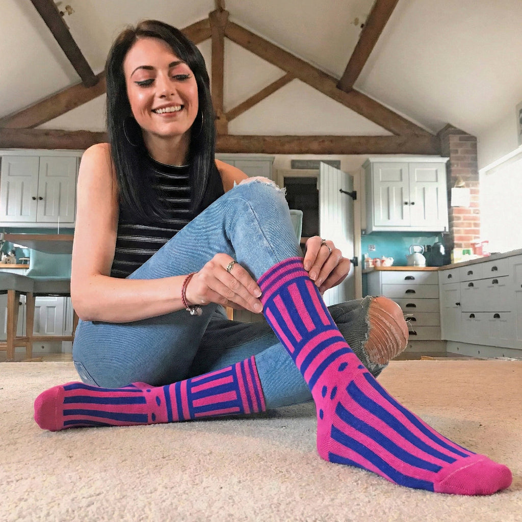 Sock Snob 1 Pair Mencap One of a Kind Rock Your Socks