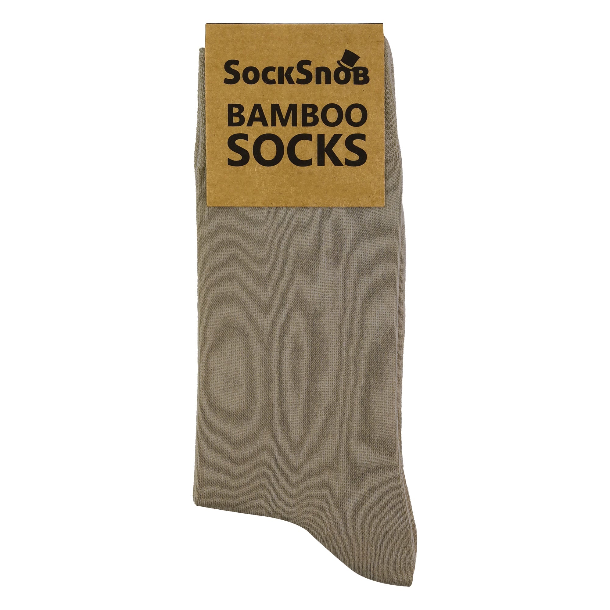 Sock Snob 4 Pack Unisex Luxury Bamboo Crew Dress Socks