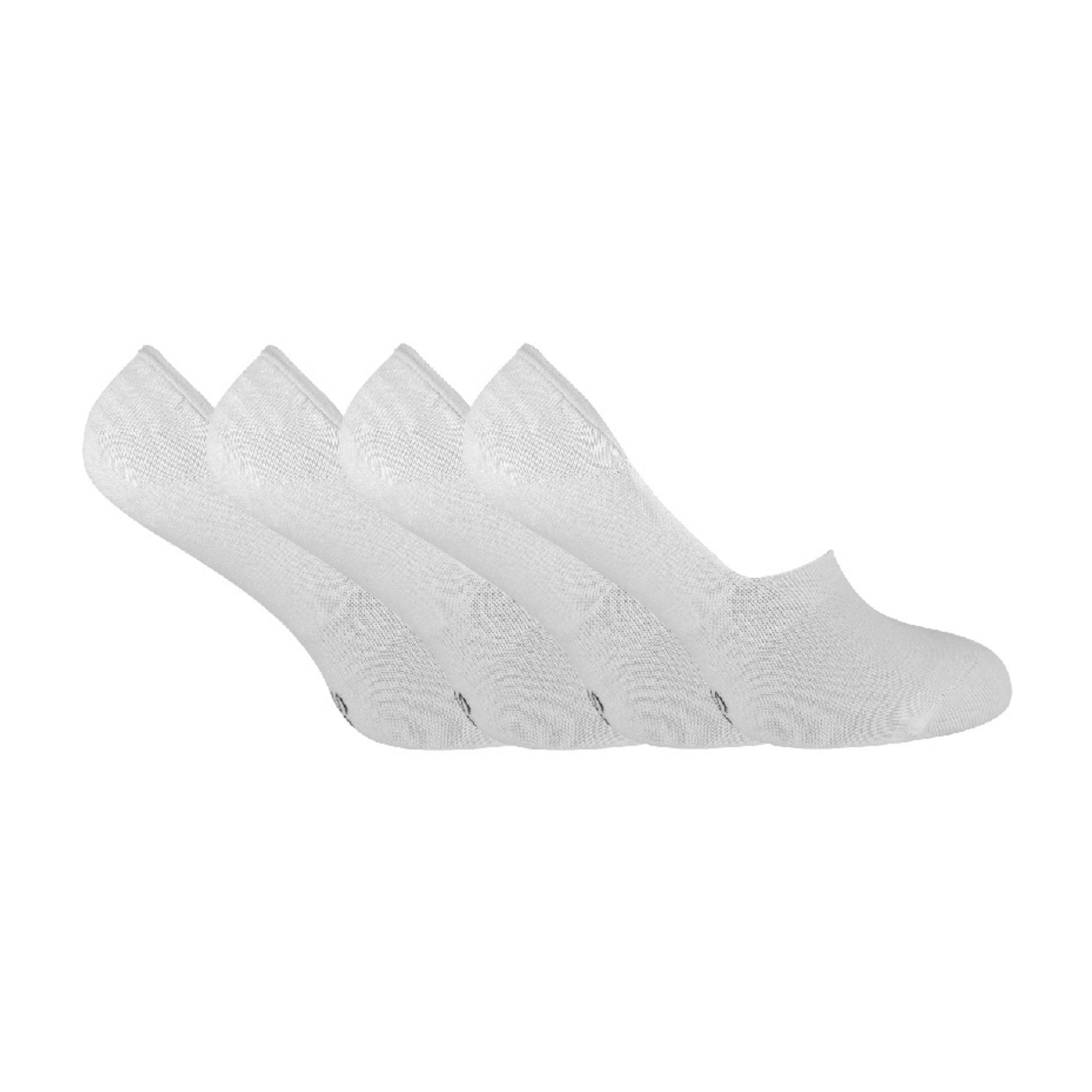 Sock Snob 4 Pack Unisex Luxury Bamboo No Show Invisible Socks