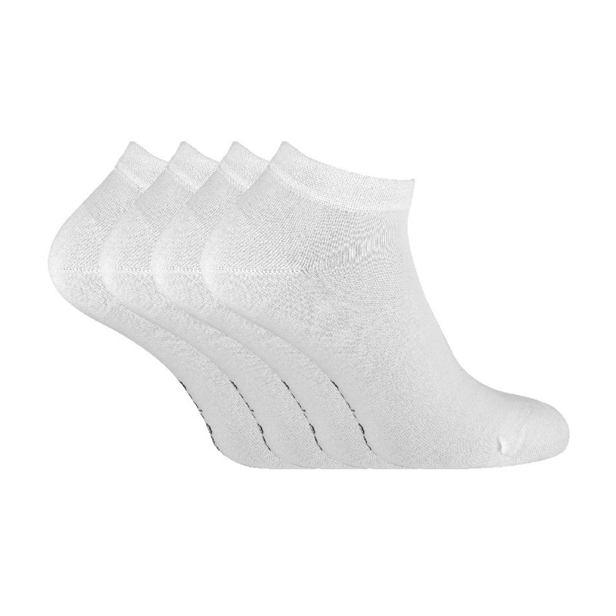 Sock Snob 4 Pack Unisex Luxury Bamboo Low Cut Trainer Socks