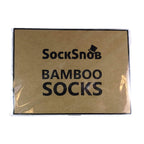 Sock Snob 4 Pack Unisex Luxury Bamboo Crew Dress Socks