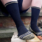 Elle Mens / Womens Summer Cotton Bamboo Work Socks Multipack Options