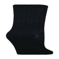 Sock Snob 6 Pack Kids Plain Solid Coloured Cotton Socks