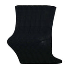 Sock Snob 6 Pack Kids Plain Solid Coloured Cotton Socks