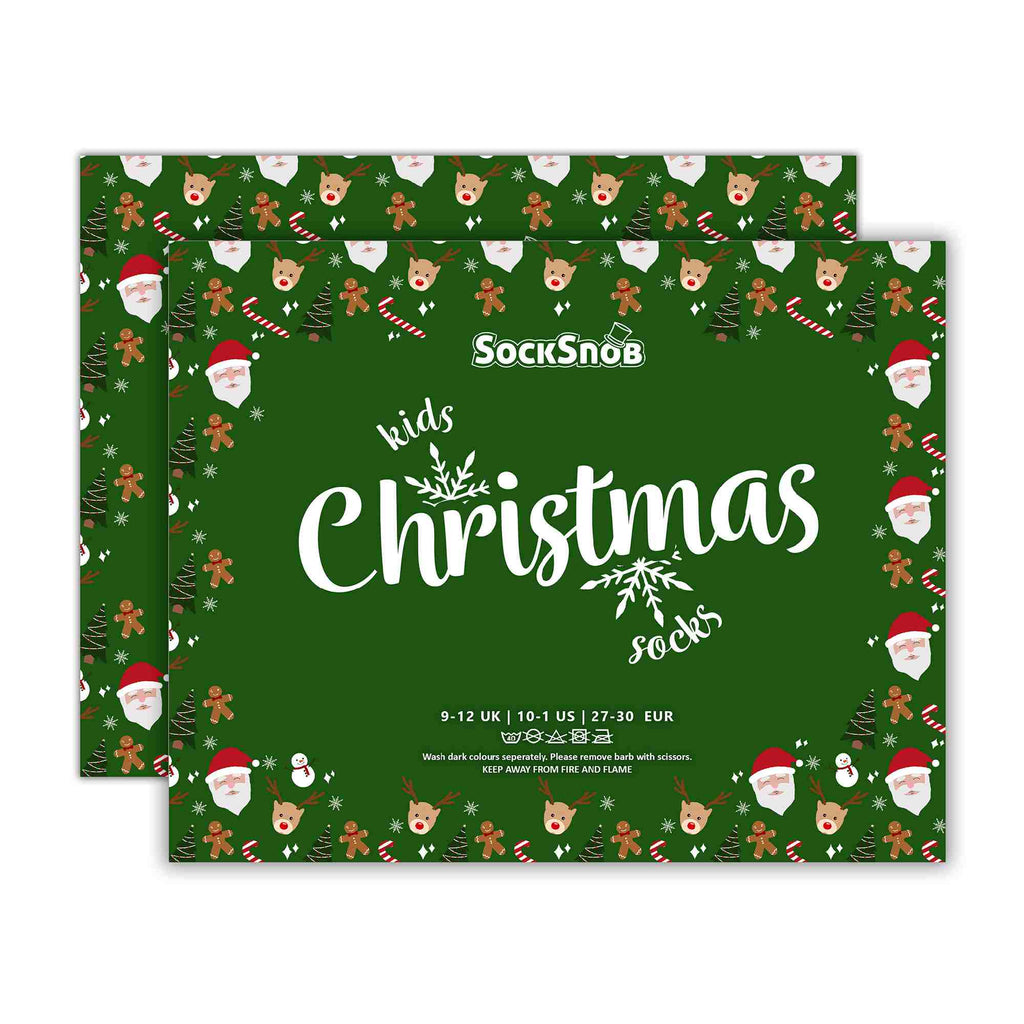 Sock Snob Kids Novelty Festive Christmas Socks Multipack Options
