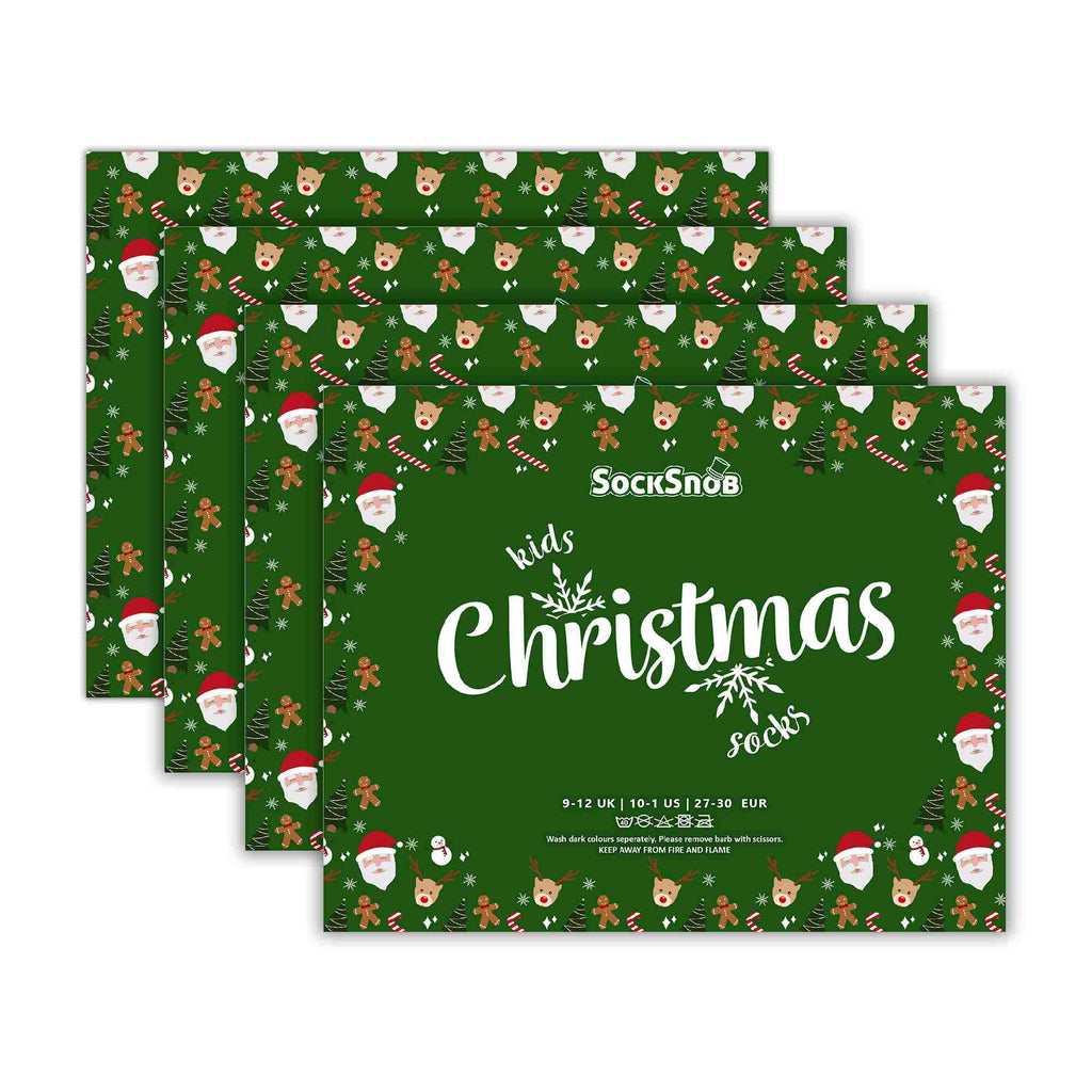 Sock Snob Kids Novelty Festive Christmas Socks Multipack Options