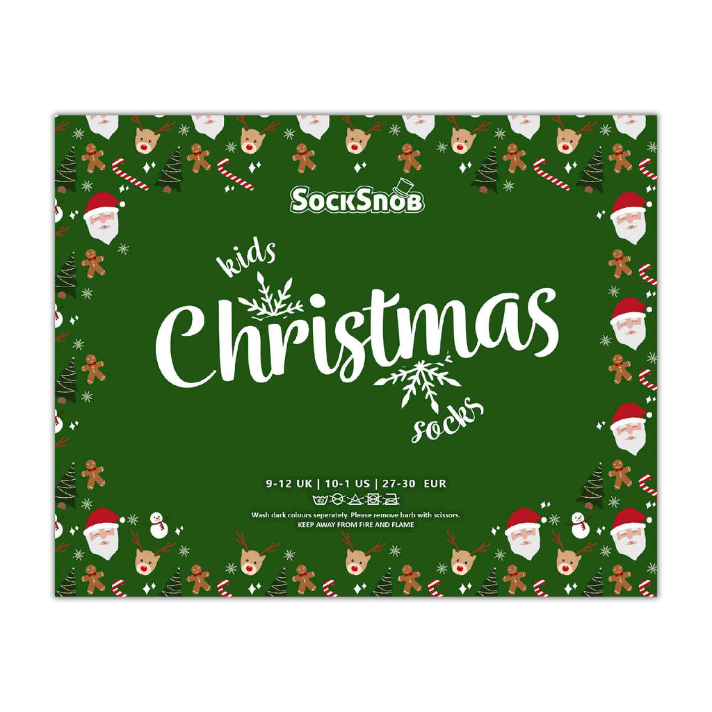 Sock Snob Kids Novelty Festive Christmas Socks Multipack Options