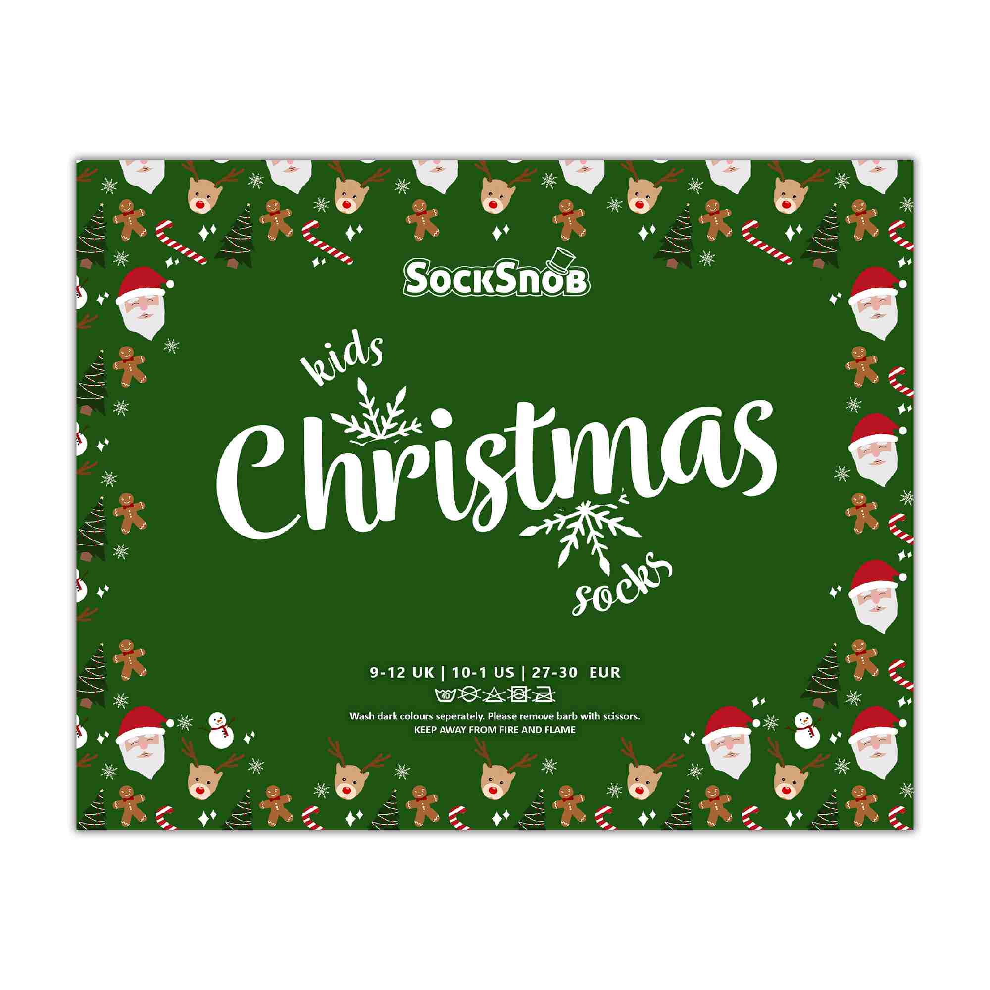 Sock Snob Kids Novelty Festive Christmas Socks Multipack Options
