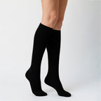 Sock Snob 6 Pairs Womens 100% Cotton Knee High Socks