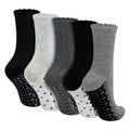 Sock Snob 5 Pairs Womens Lace Effect Footbed Socks