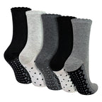 Sock Snob 5 Pairs Womens Lace Effect Footbed Socks
